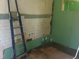 В детском саду № 11 ведется текущий ремонт санузлов